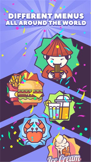 快餐店的汉堡