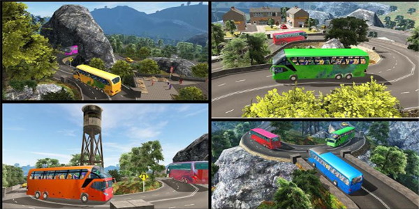 旅游客车3D驾驶