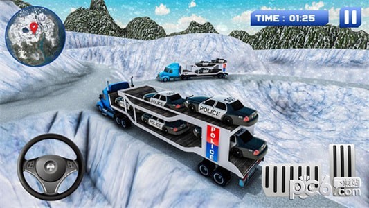 越野警车运输车