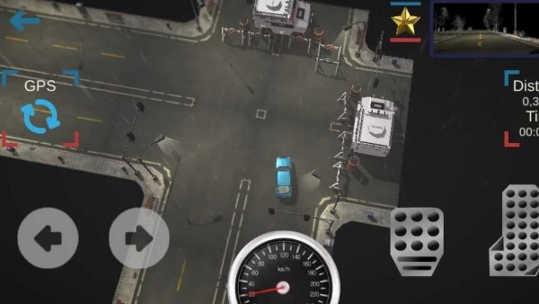 逃离警察急速追踪
