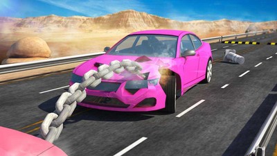 链式汽车赛跑驾驶冒险