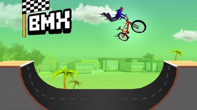 BMX变换山地自行车