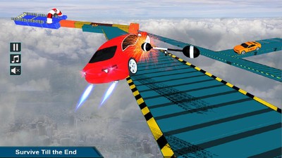 高空赛道不可能的特技竞赛3D