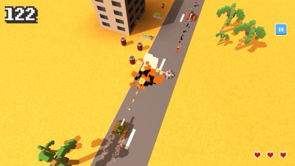 沙漠公路狂飙