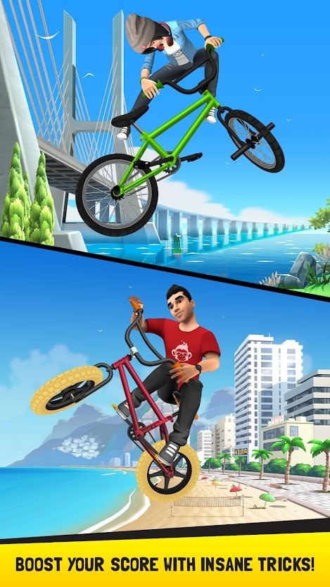 花式自行车模拟器