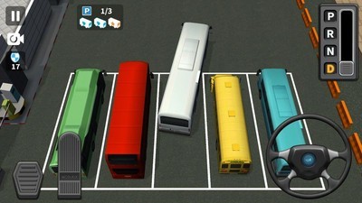 巴士停车3D